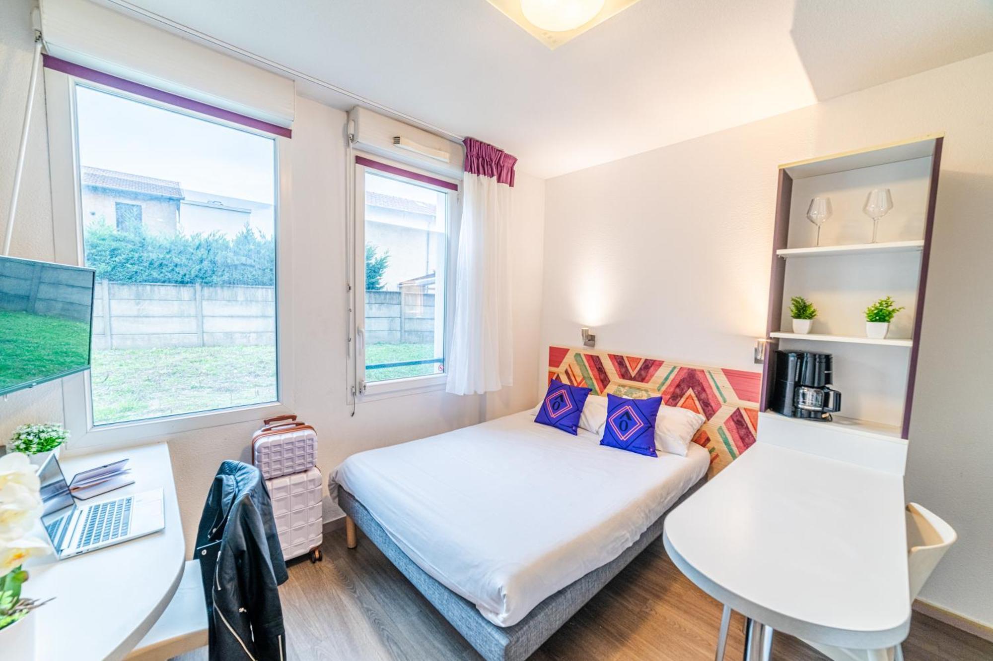 Vénissieux Montempo Apparthotel Lyon Viviani المظهر الخارجي الصورة